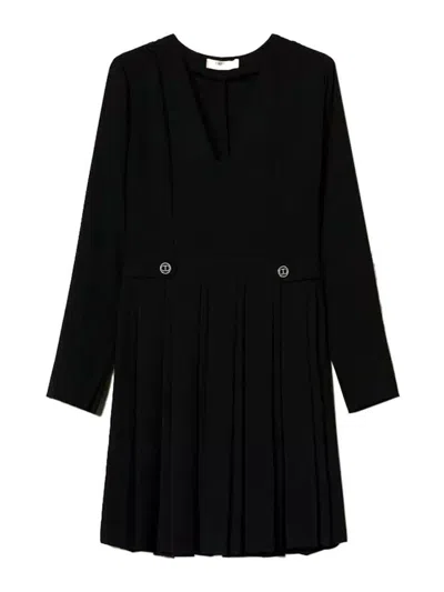 Twinset Vestido Midi - Negro In Black