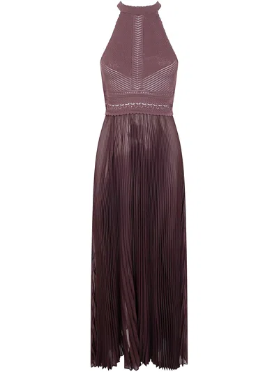 Twinset Dress In Brown