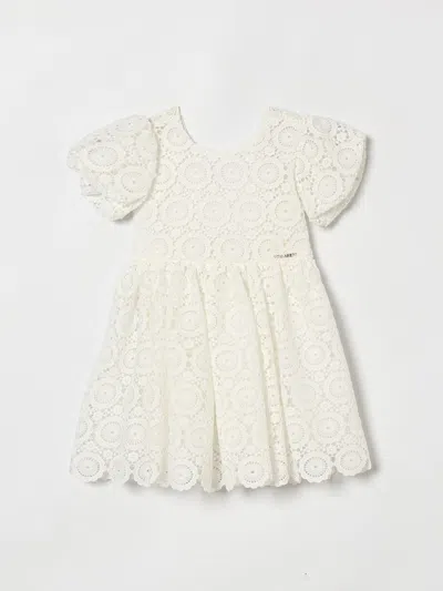 Twinset Dress Kids  In White