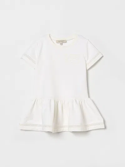 Twinset Dress Kids  In White