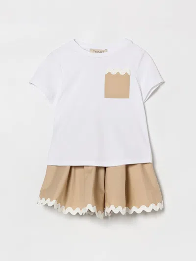 Twinset Dress  Kids Color White
