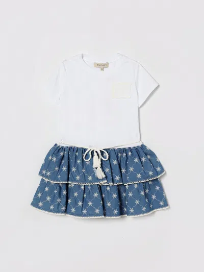 Twinset Dress  Kids Color White
