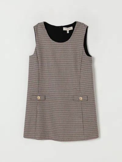 Twinset Dress  Kids Color Beige In Brown