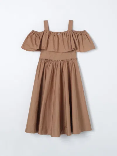Twinset Dress  Kids Color Brown