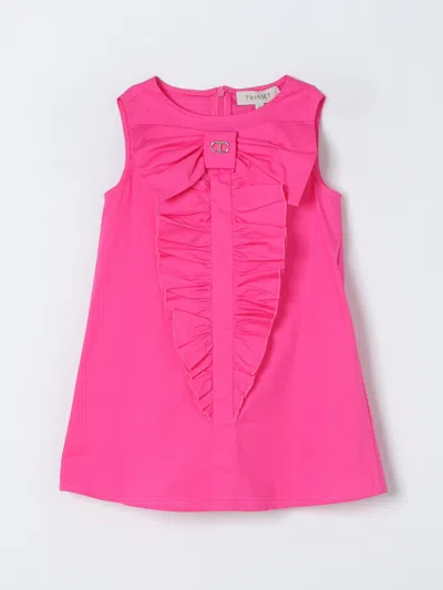 Twinset Dress  Kids In Fuchsia