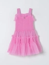 TWINSET DRESS TWINSET KIDS COLOR PINK,409464010