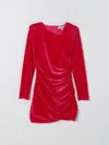 Twinset Dress  Kids Color Pink In Red