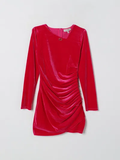 Twinset Dress  Kids Color Pink In Red