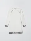 Twinset Dress  Kids Color White In White