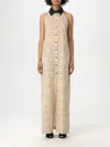 Twinset Dress  Woman Color Beige In Beige