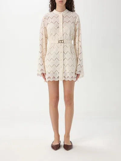 Twinset Dress  Woman Color Beige