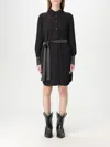Twinset Dress  Woman Color Black In Black