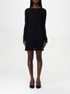 Twinset Dress  Woman Color Black In Black