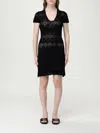 Twinset Dress  Woman Color Black In Black