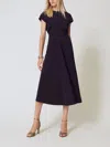 Twinset Dress  Woman Color Black In Black