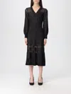 Twinset Dress  Woman Color Black In Black