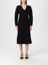 Twinset Dress  Woman Color Black In Black