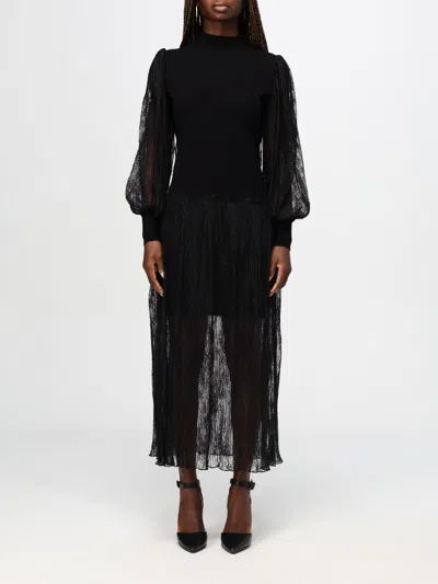 Twinset Dress  Woman Color Black In Schwarz