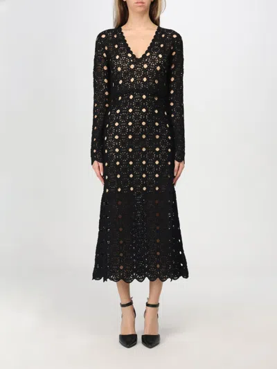 Twinset Dress  Woman Color Black In Schwarz