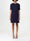 Twinset Dress  Woman Color Blue