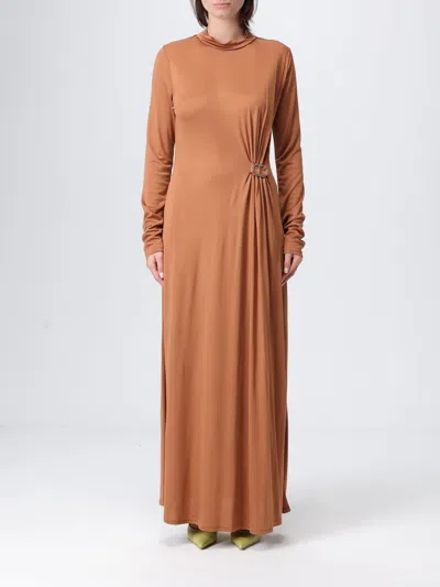 TWINSET DRESS TWINSET WOMAN COLOR BRONZE,435510117