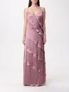 Twinset Dress  Woman Color Brown In Braun