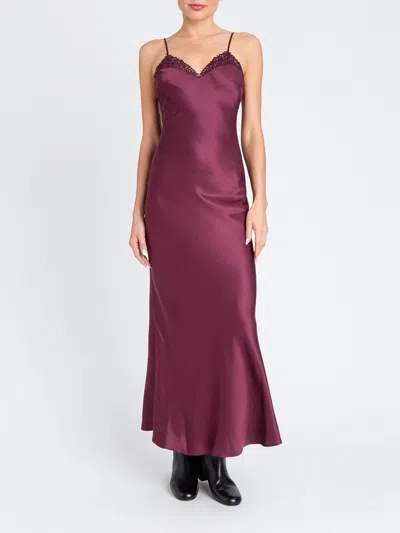 TWINSET DRESS TWINSET WOMAN COLOR BURGUNDY,H24595050
