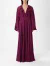 Twinset Capri Dress In Burgunderrot