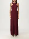 Twinset Dress  Woman Color Burgundy In Red