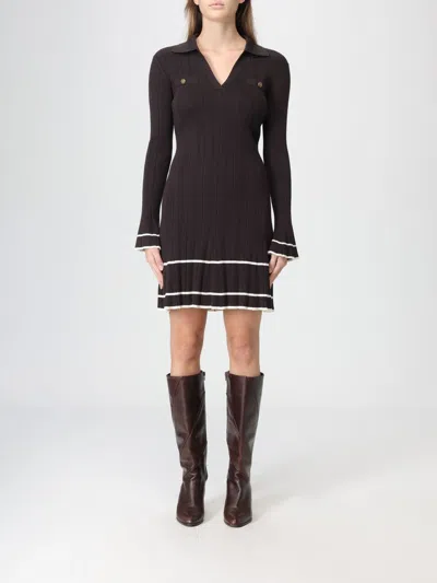 TWINSET DRESS TWINSET WOMAN COLOR DARK,435592102