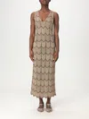 Twinset Dress  Woman Color Green In Green