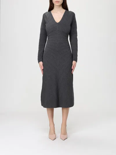 Twinset Dress  Woman Color Grey In Gray