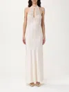 Twinset Viscose Dress In アイス