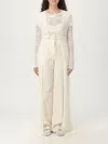 Twinset Dress  Woman Color Ice In White