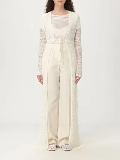 Twinset Dress  Woman Color Ice In White