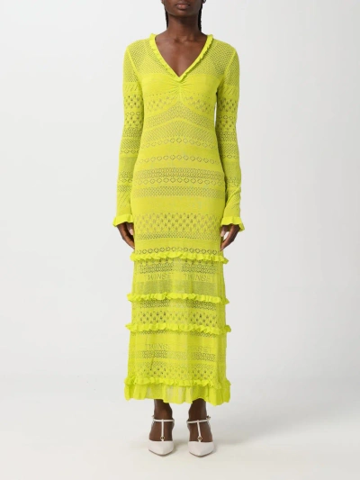 Twinset Dress  Woman Colour Lemon