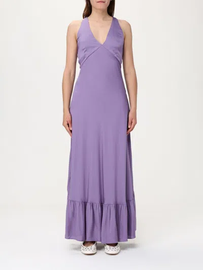 TWINSET DRESS TWINSET WOMAN COLOR LILAC,427058038
