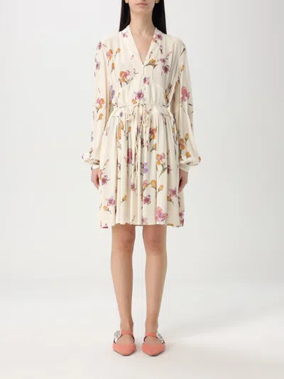 TWINSET DRESS TWINSET WOMAN COLOR MULTICOLOR,G56712005