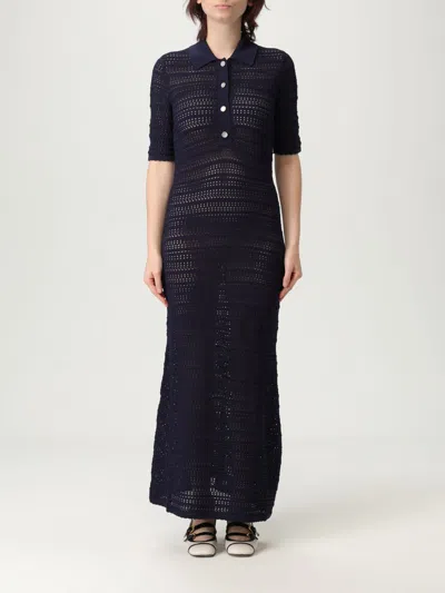 Twinset Dress  Woman Color Navy
