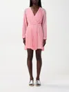 Twinset Twin-set Elegant Polyester Dress Design In Peach