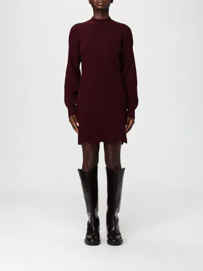 Twinset Dress  Woman Color Red Purple