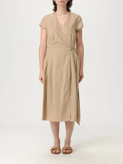 Twinset Dress  Woman Color Rope In Brown