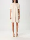 Twinset Dress  Woman Color White In White