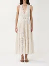 Twinset Dress  Woman Color White In ホワイト