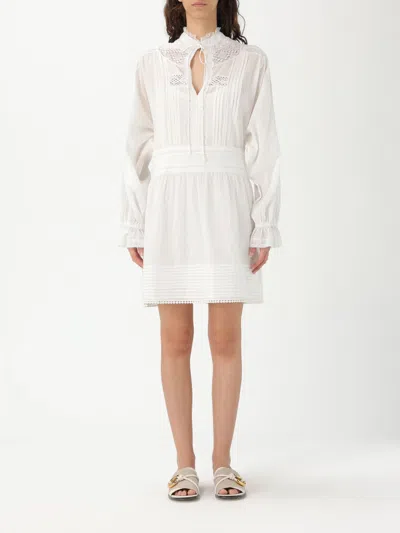TWINSET DRESS TWINSET WOMAN COLOR WHITE,G93511001