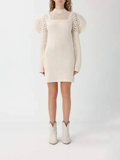 TWINSET DRESS TWINSET WOMAN COLOR WHITE,H62989001