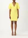 TWINSET DRESS TWINSET WOMAN COLOR YELLOW,F53216003