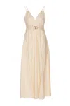 Twinset Dress In White