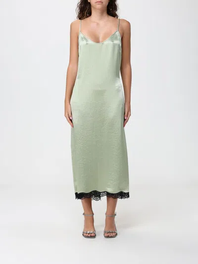 Twinset Dress Woman Color Sage In Green