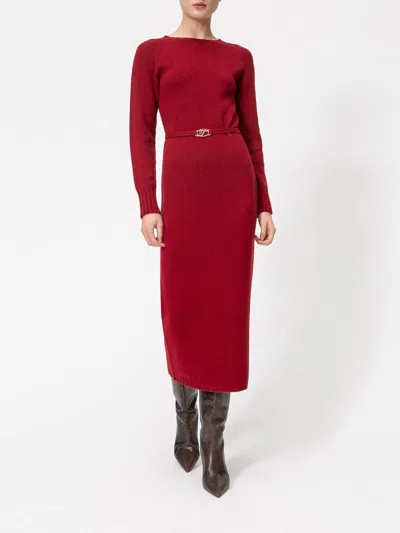 Twinset Dress Woman In Red
